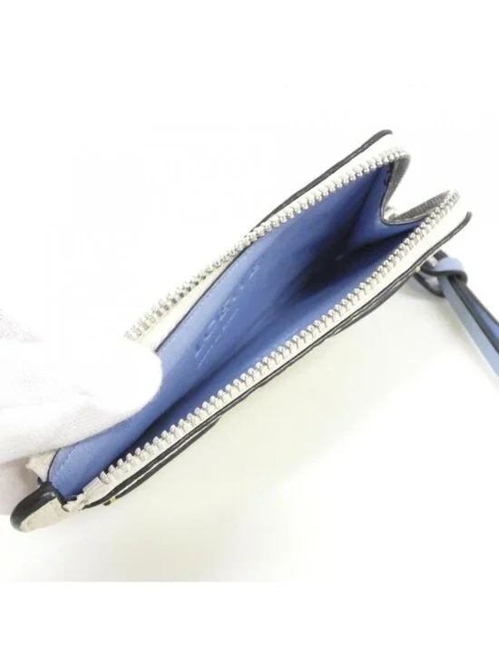 Loewe Coin Case Coin Purse Silver - Picture 8 of 8